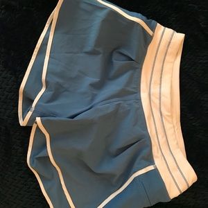 Blue and White lululemon shorts